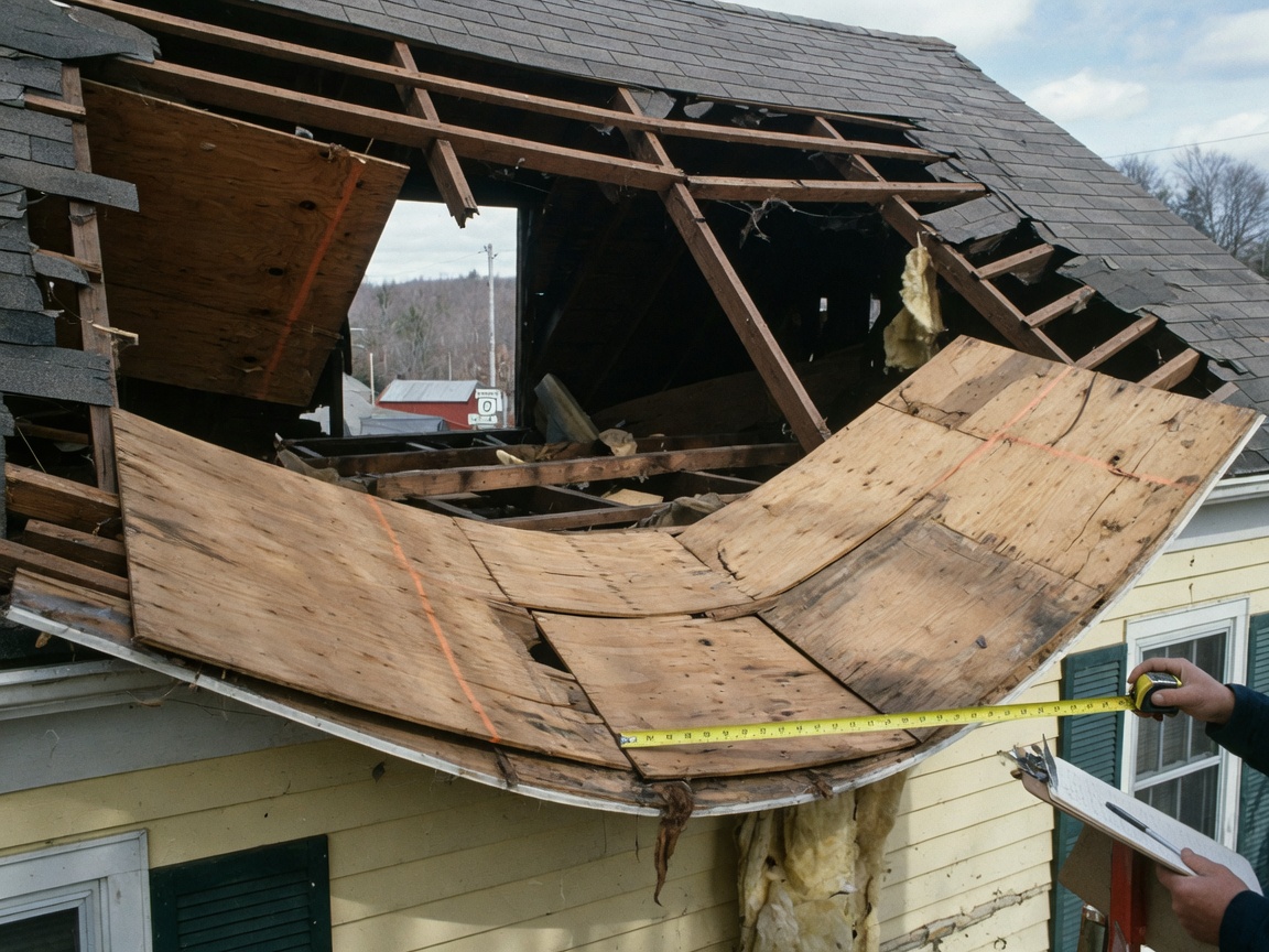 Recognizing Sagging Roof Decking in Older Fishkill Properties