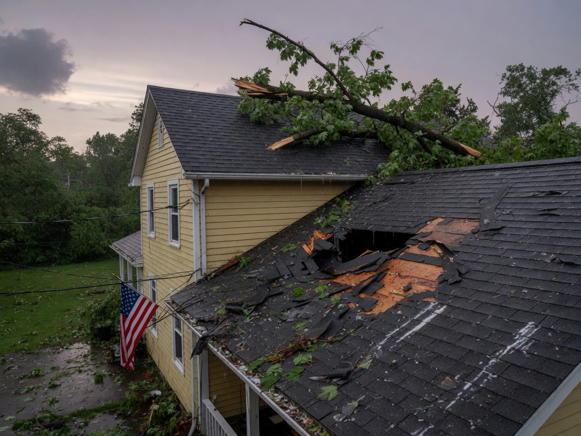 What Causes Shingle Damage After Hudson Valley Thunderstorms